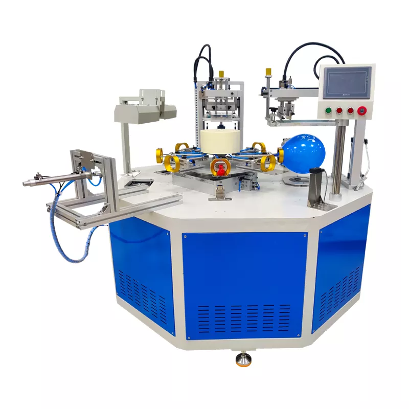 Automatický sieťotlačový stroj na 2 farebné balóniky